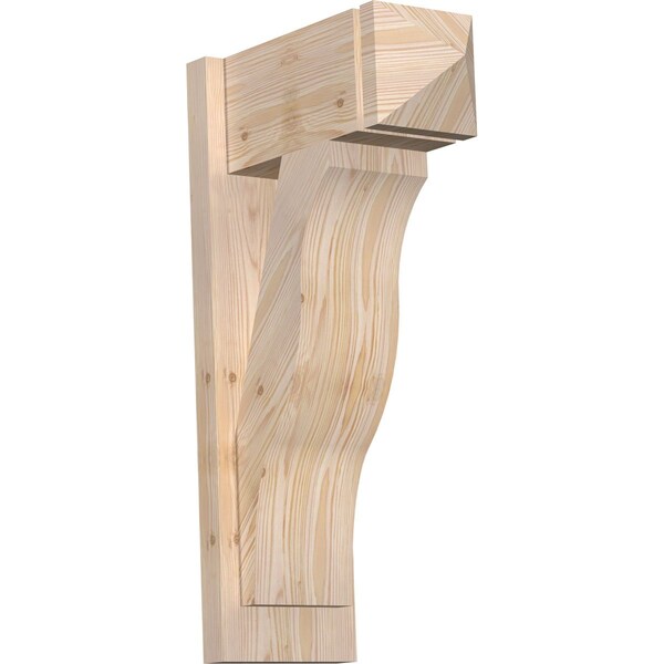Ekena Millwork Funston Arts & Crafts Smooth Outlooker, Douglas Fir, 7 1/2"W x 16"D x 28"H OUT08X16X28FST03SDF - main